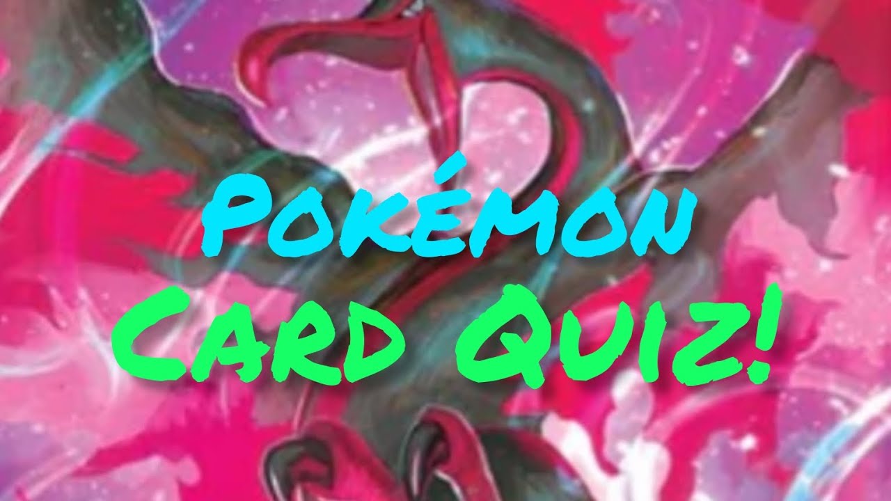 Pokémon Chilling Reign Card Quiz - Pokémon TCG Videos Matome